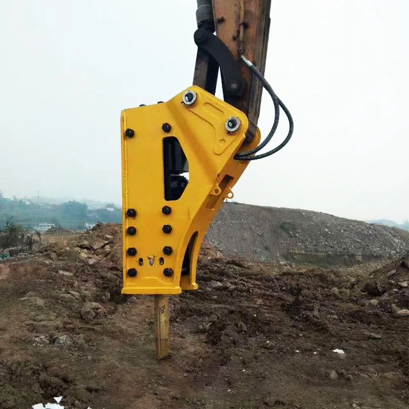 

Multifunctional Backhoe Excavator Korea Hydraulic Rock Breaker Hammer for 5 6 7 Ton Excavator