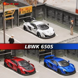 Star In Stock 1:64 LBWK MCL 650S Diecast Diorama Car Model Collection Toys