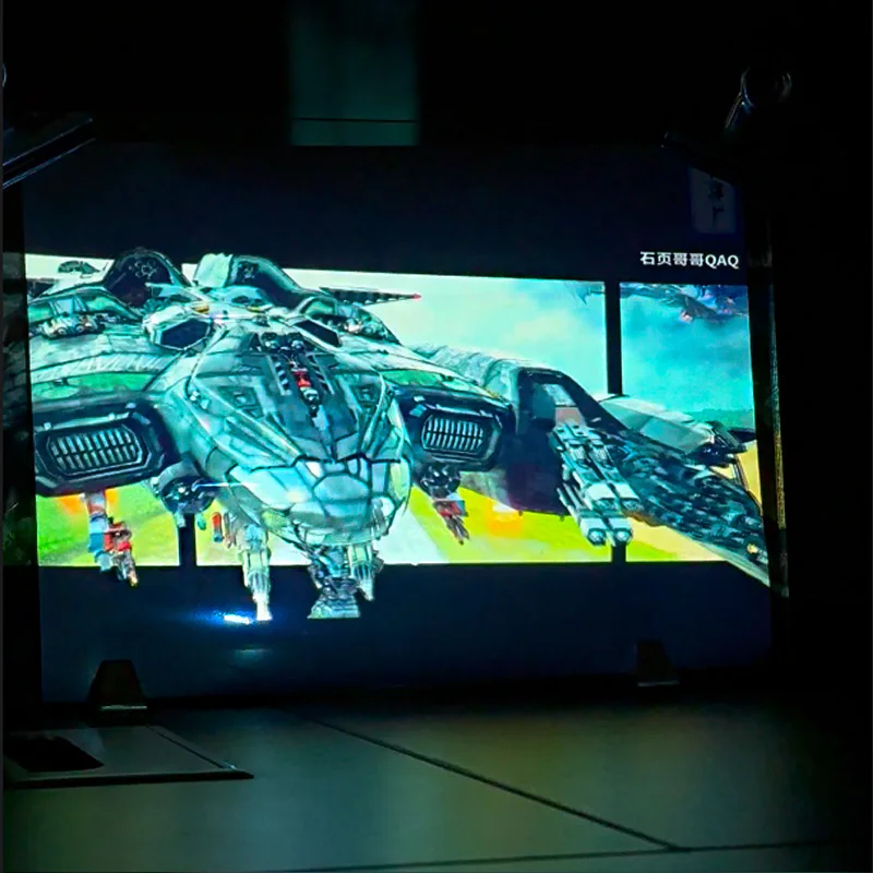 

Голографическая пленка размером 0,5 × 0,5 м, образец, прозрачная клейкая наклейка для экрана задней проекции для рекламы на окно и стекло