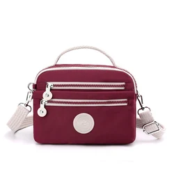 Women's Shoulde bag Girl Handle Crossbody Bags Nylon Ladies Messenger Bag Female Purse Handbag,Japanese and south Korean style