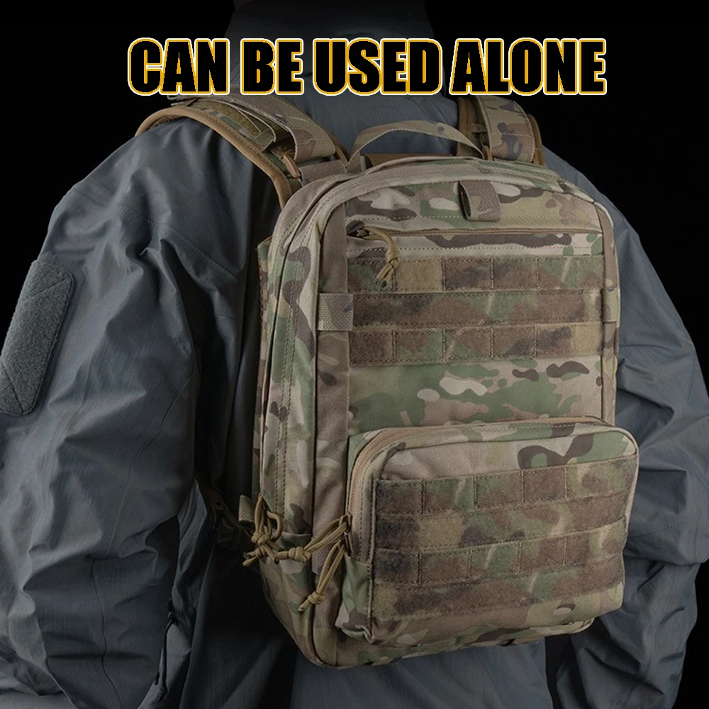 R Assault Tactical Backpack Set Hunting Rucksack Can be Installes Protactive Plates Mctch with Tactical Plate Carrier Chest Rig