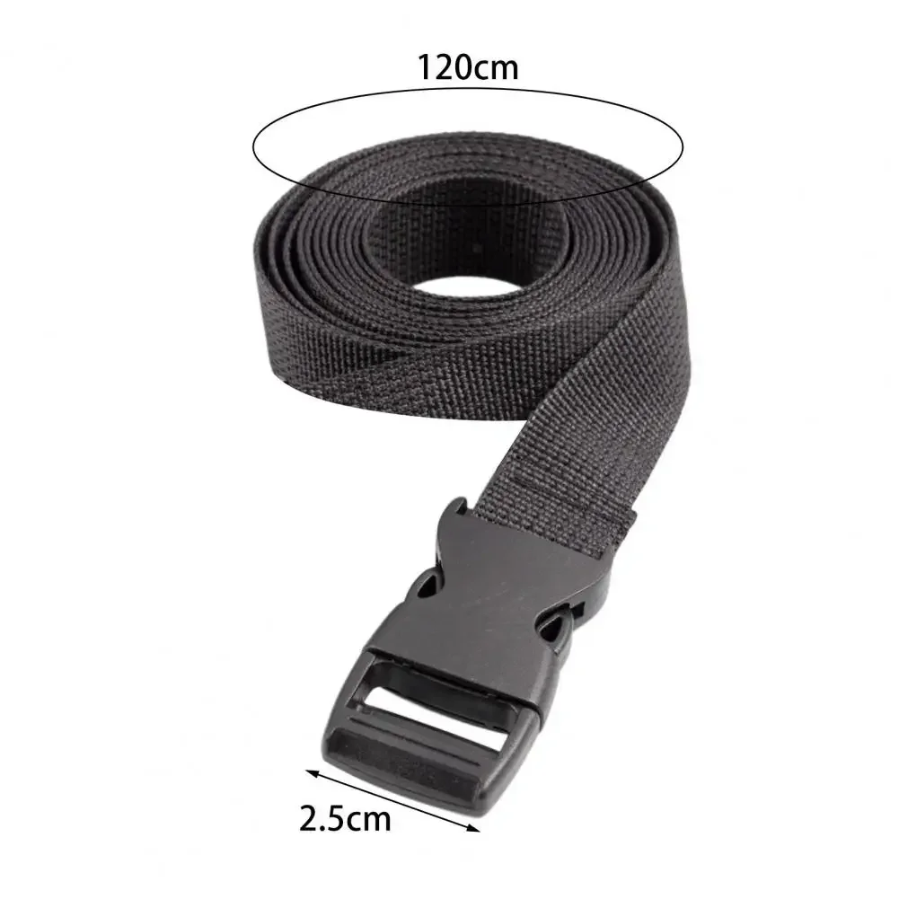 Outdoor convenient equipment reinforced wide wear-resistant nylon backpack tent bundling strap buckle tie strap quick-drying tro