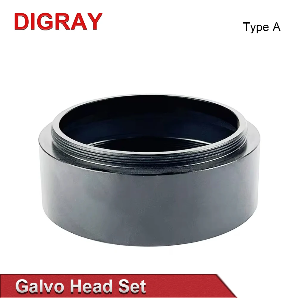 DIGRAY Scan Lens Adapter Ring M79/M67 Change to M85 Extend Ring Width 15mm 18mm 28mm 32mm for Laser Marking Machine