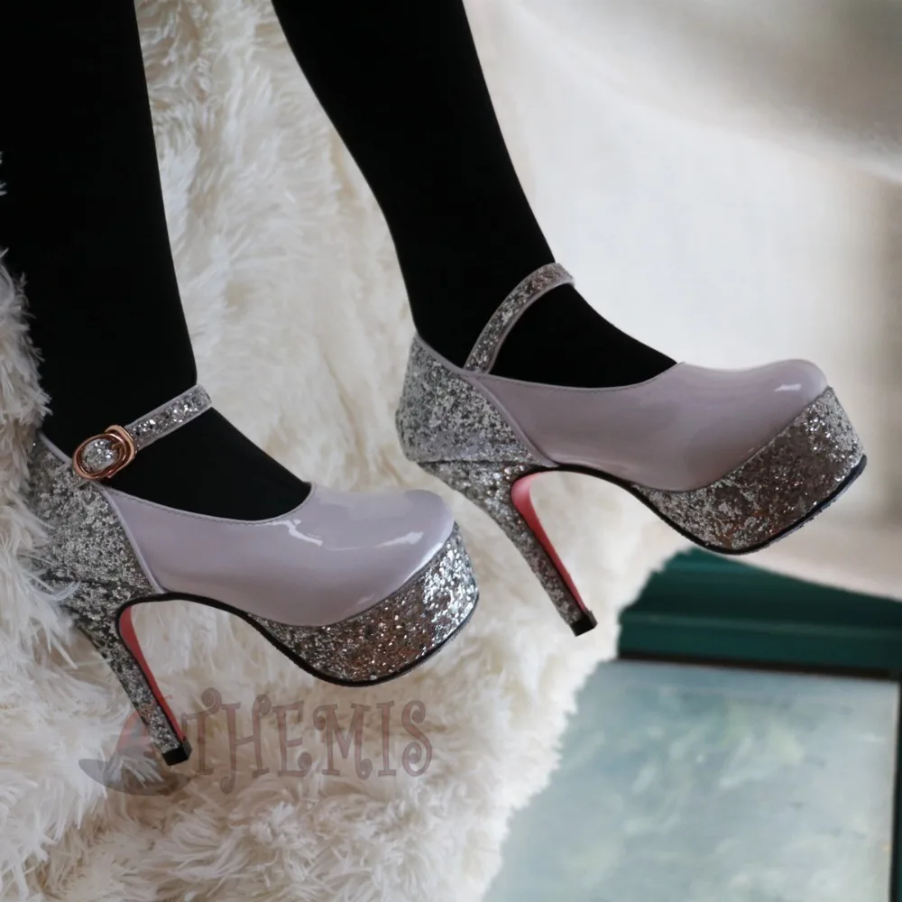 MMGG Lolita Doll 100cm Cosplay  Shoes High Heel White Shoes For Foot Length 15.5-16.5cm Custom Made