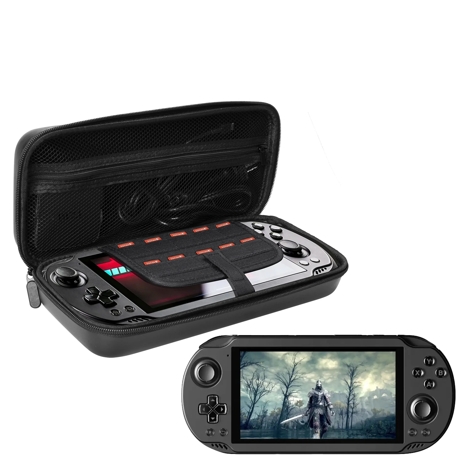 

For AYN Odin 2 Mini Handheld Game Console Storage Bag Portable Hard EVA Carrying Case For Odin2