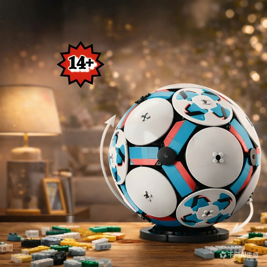 

НОВЫЙ Набор строительных блоков для сборки модели футбольного кубка мира - 3D-конструктор спортивной архитектуры, подарок на день рождения и украшение для дома