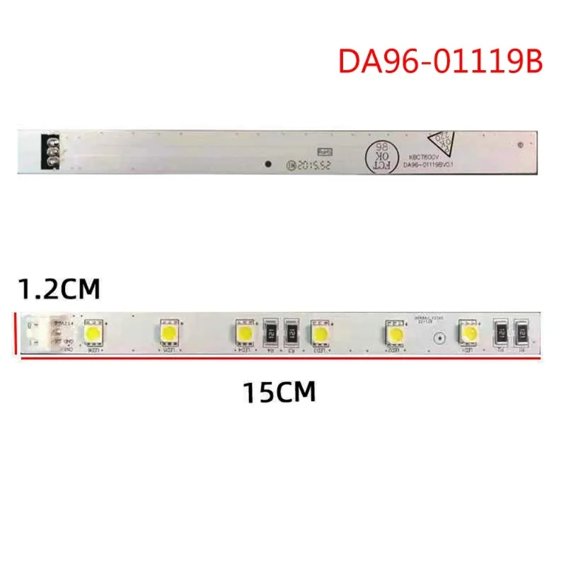 Luces adecuadas para refrigeradores, iluminación para congeladores y refrigeradores, tablero de luces LED, accesorios de iluminación, DA96-01119B