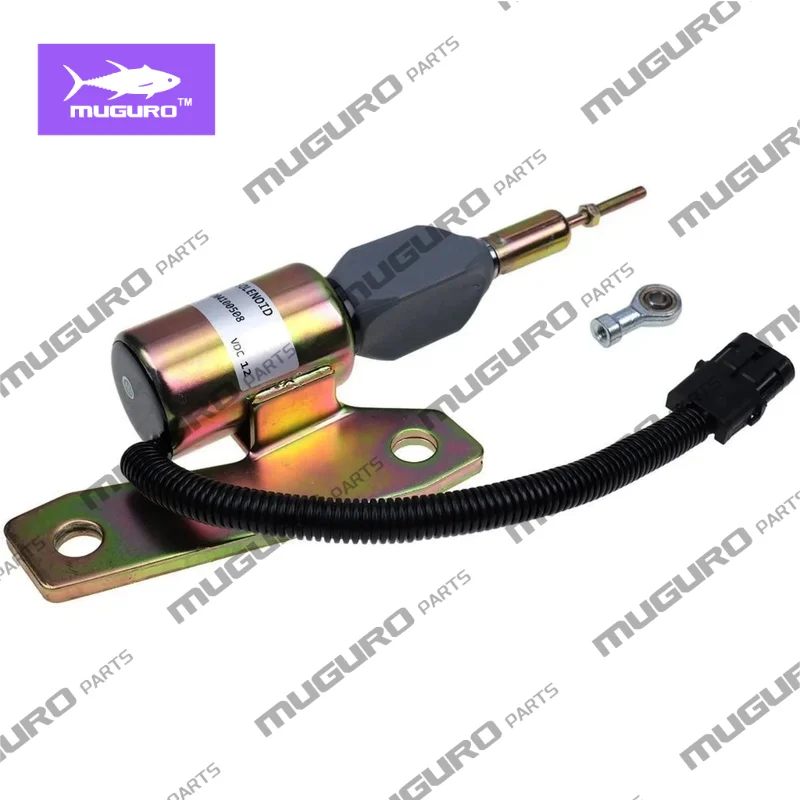 New 12V Fuel Shut Off Solenoid Valve 3991624 SA-4959-12 for 6BT 6B 6C 5.9L 8.3L R225-7 R220-5 Engine Vehicle Parts High Quality