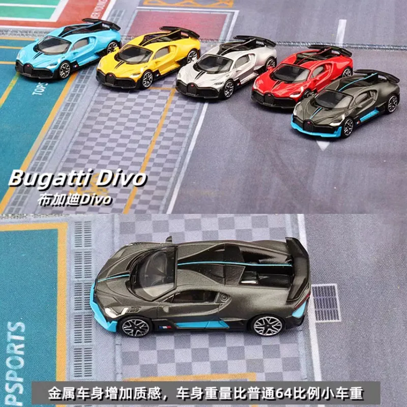 

Литой под давлением масштаб 1/64 Bugatti Divo, модный спортивный автомобиль, имитация сплава, модель автомобиля, игрушечное украшение, классическая коллекция для взрослых, дисплей