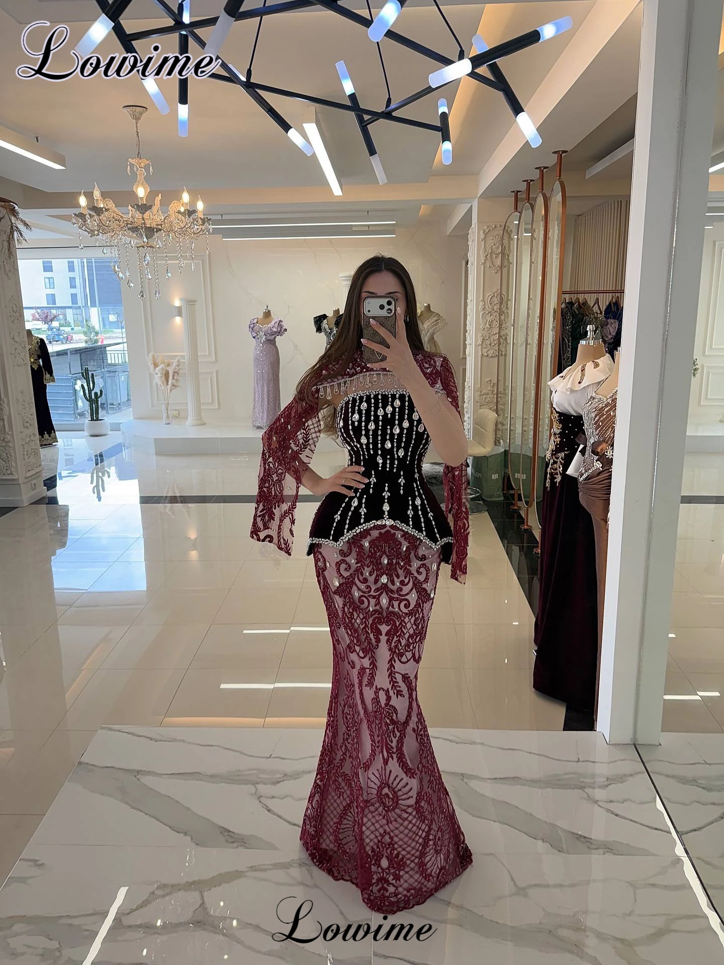 Nuevos Vestidos de Celebridades Especiales, Vestidos de Fiesta Vintage de Dos Piezas, Vestidos de Novia, Vestidos de Sirena, Vestidos de Gala Personalizados