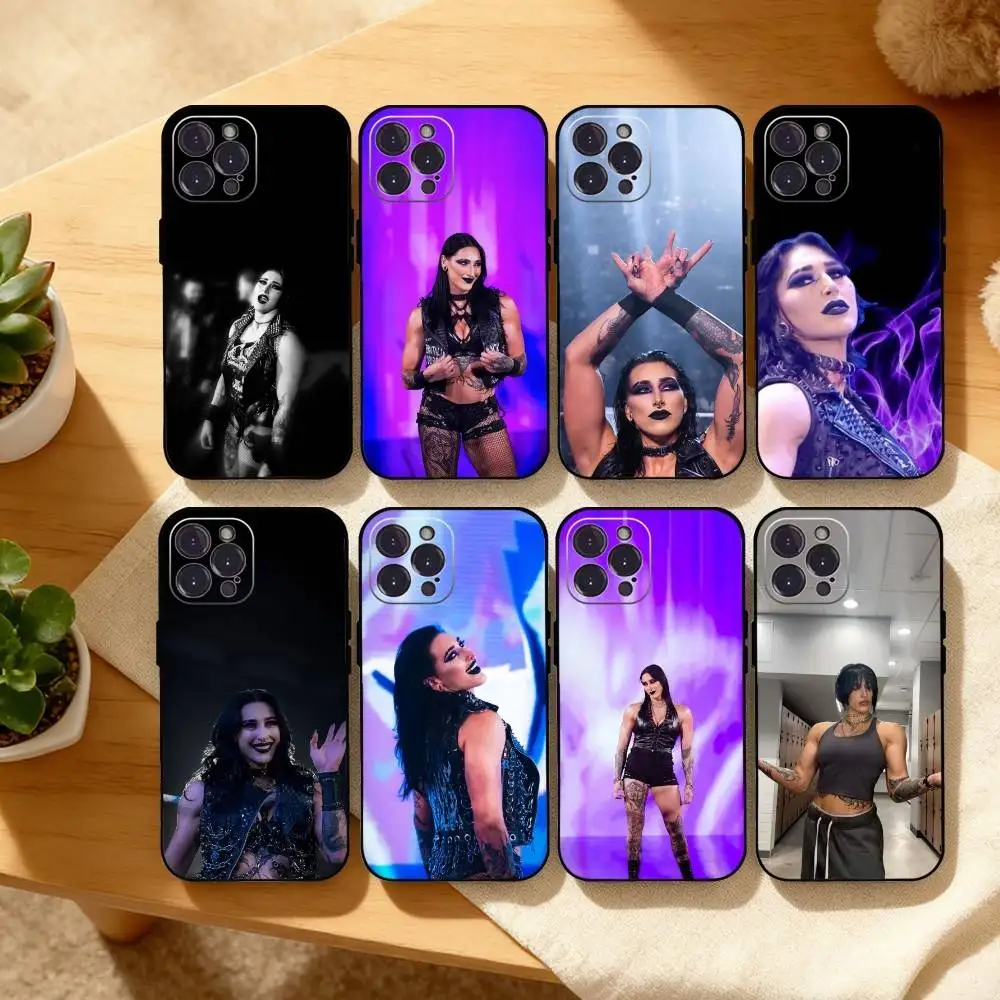 

COOL and stylish Mami Violet Wing Phone Case For iPhone17,16,15,14,13,12Plus,Pro Max,XS,5G Soft Silicone Black Cover