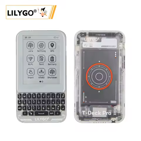 LILYGO® T-Deck Pro ESP32-S3 Development Board 4G/PCM5102A/LoRa/GPS E-Paper Touchscreen QWIIC Interface IoT Communication Device