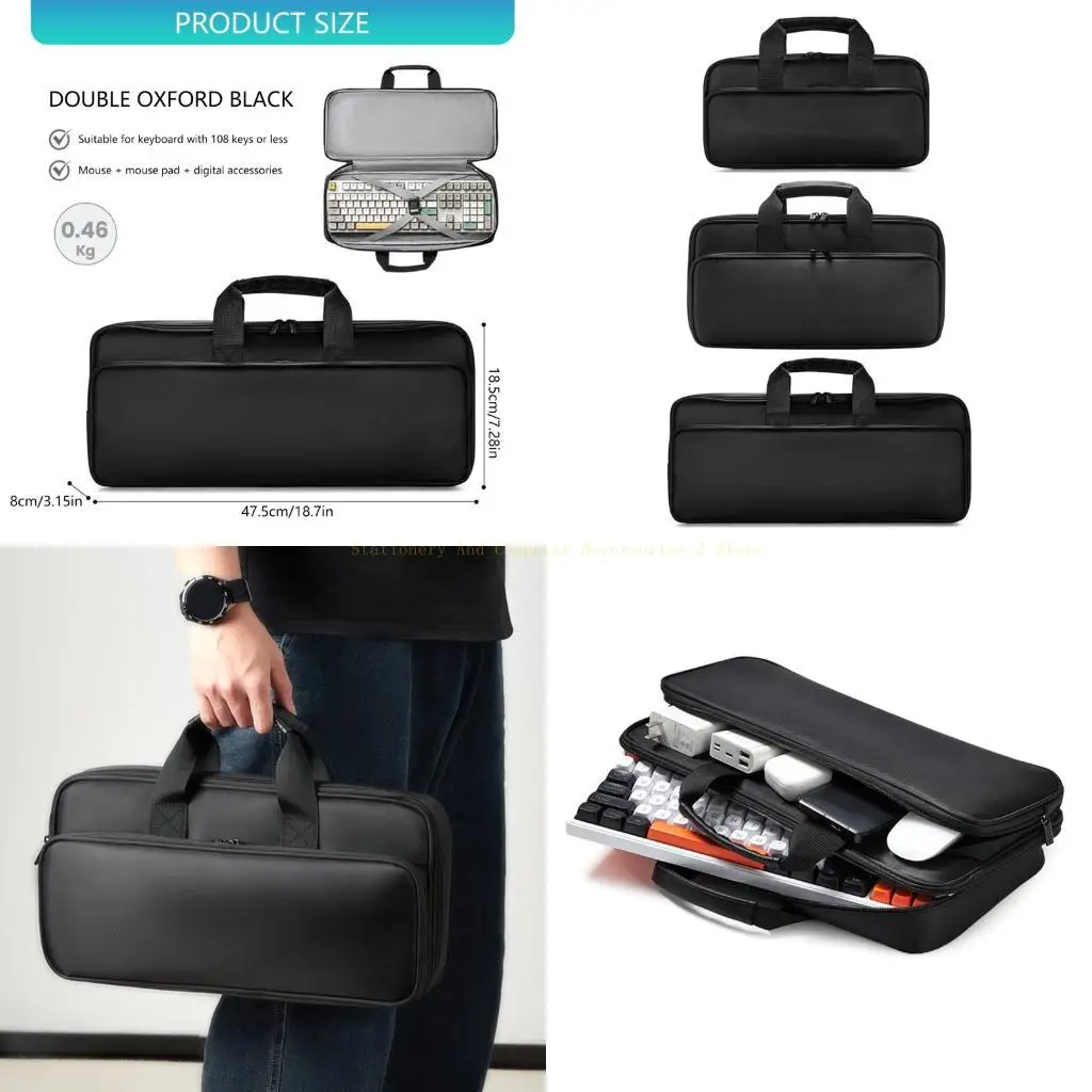 

Механический защитный чехол для клавиатуры, 2-слойная водонепроницаемая губка для хранения