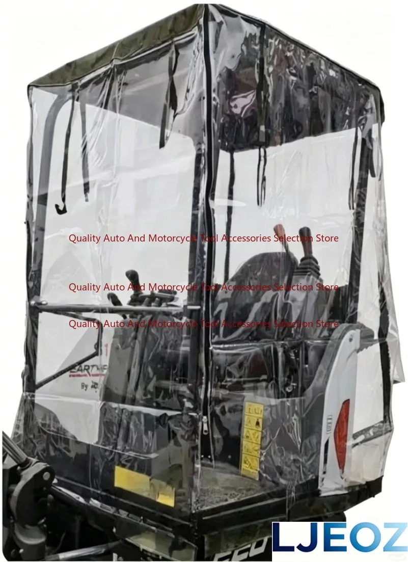 For Bobcat 17 /20 Mini Excavator Car Cover Warm Awning Thickened Pvc Windproof
