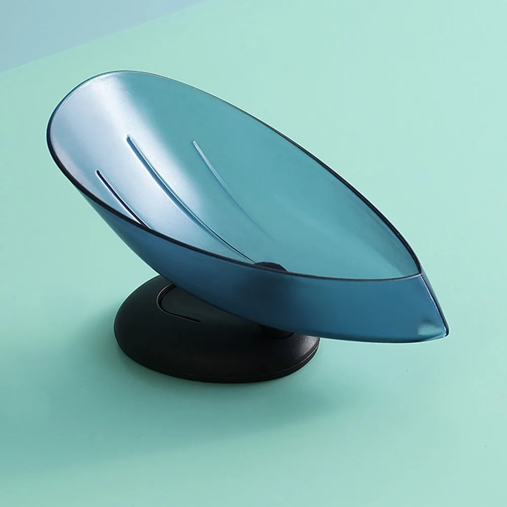 

3Pcs Soap Dish Set Plastic Suction Cup Soap Holders Shower Sponge Container Draining Storage Rack Kitchen Bathroom Organizer