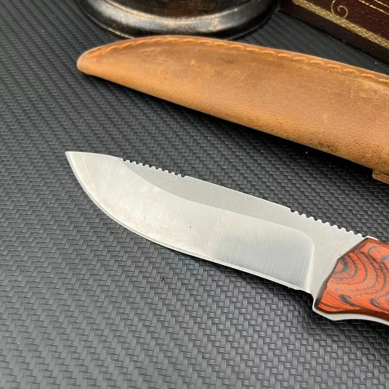 15002 Praktische Dschungel-Erkundungs- und Wanderwerkzeuge Kompakte Outdoor-Camping-Angelmesser für den Täglichen Gebrauch Geschenk – Detail 8