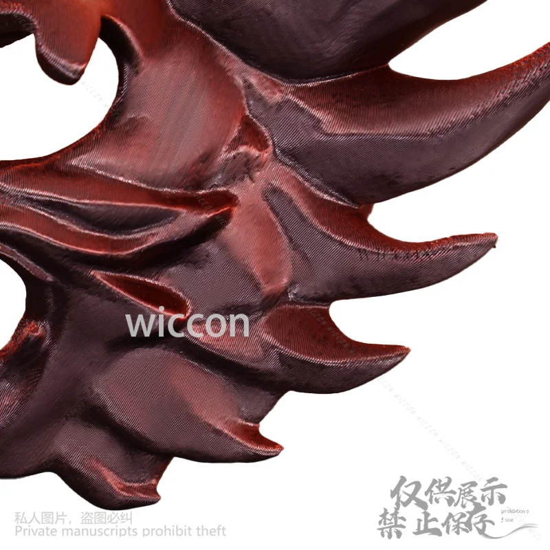 Anime Monsters Dragon Anime 3D ácido poliláctico máscara Horrible accesorios cumpleaños club nocturno actuaciones escenario Halloween personalizado