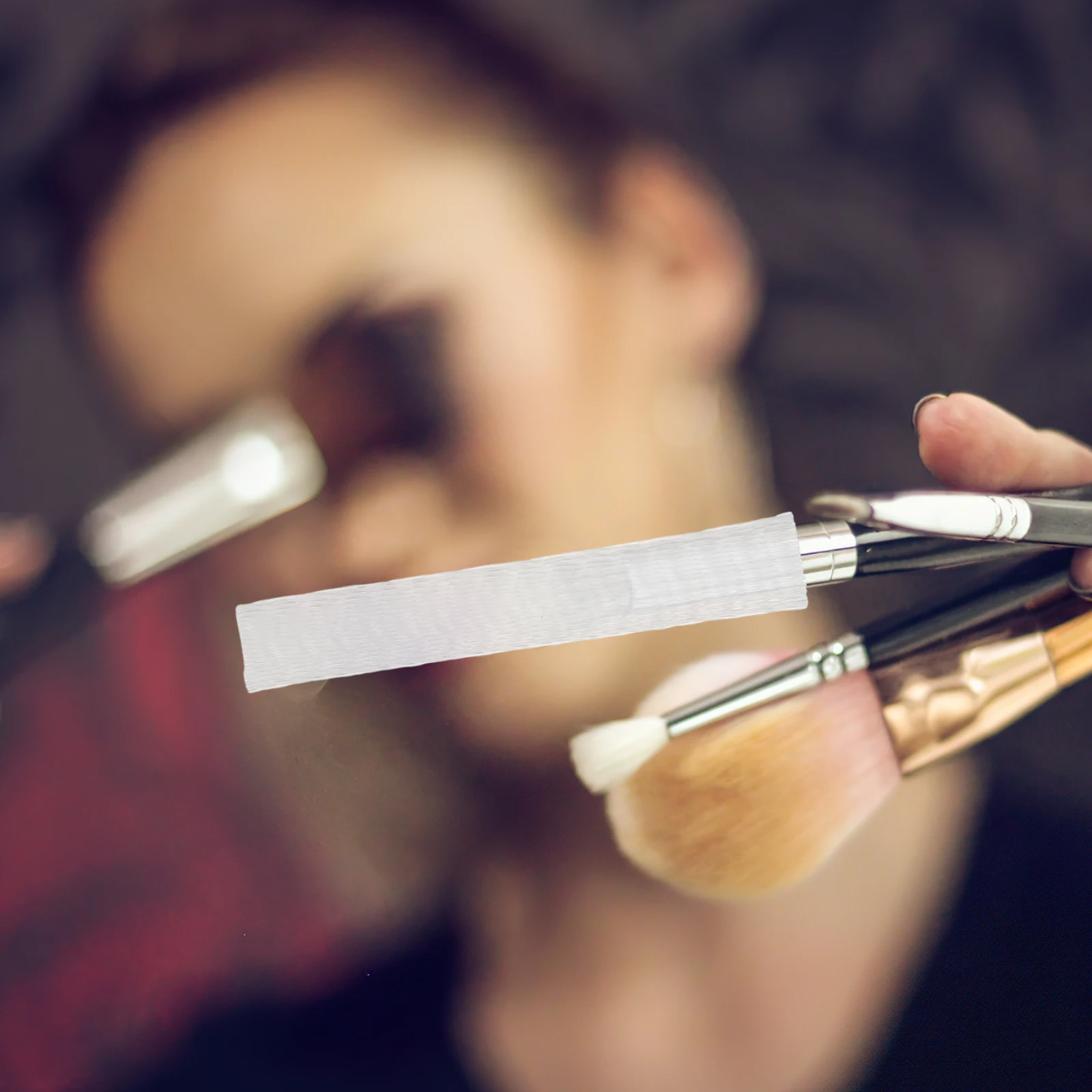 

100Pcs Makeup Brush Covers Protective Mesh Packaging for Bristles Keeps Makeup in Perfect Shape Ideal for Handbags