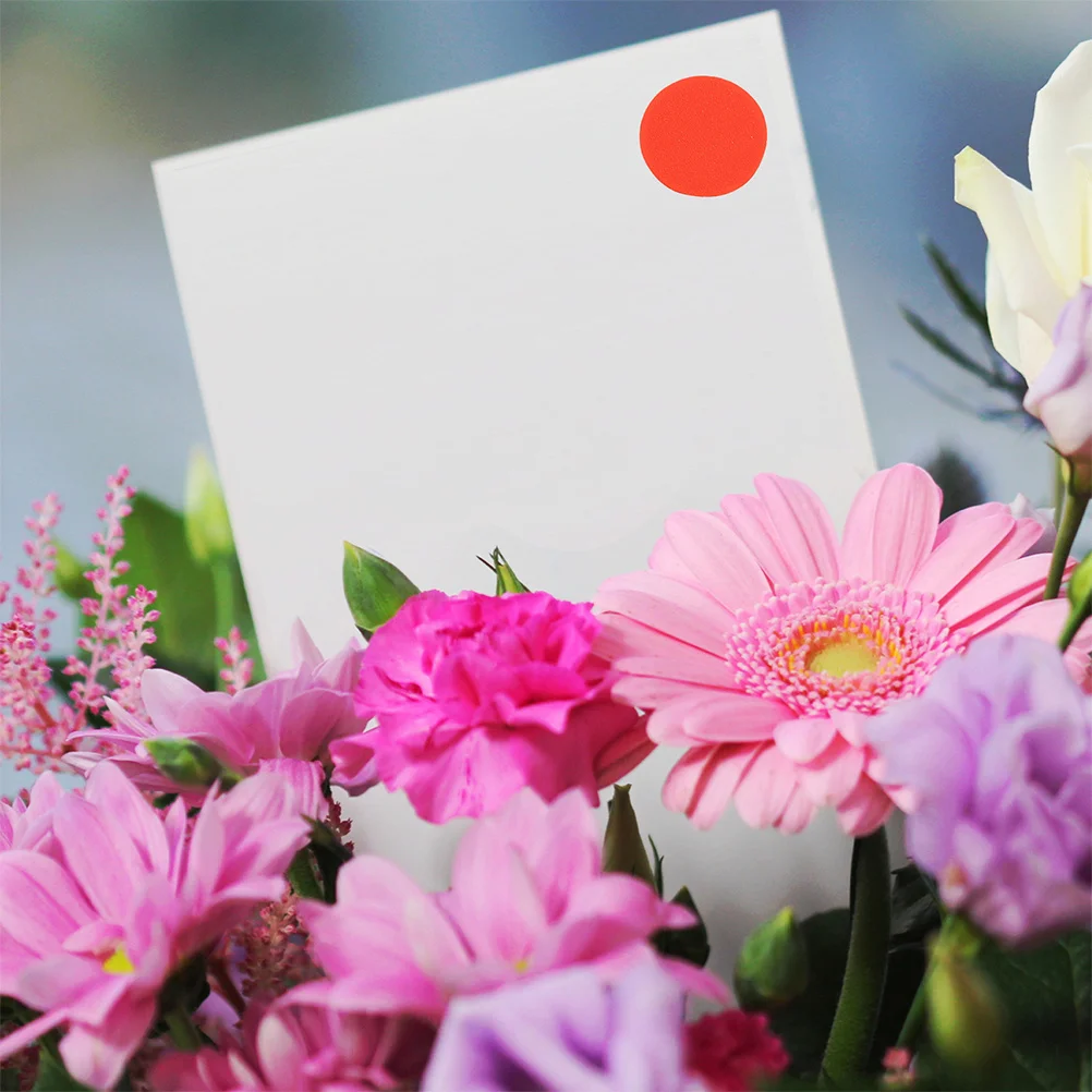 

16 Sheets Round Color Coding Stickers Self Adhesive Numbered Waterproof Labels for Office Warehouse Classroom Decoration