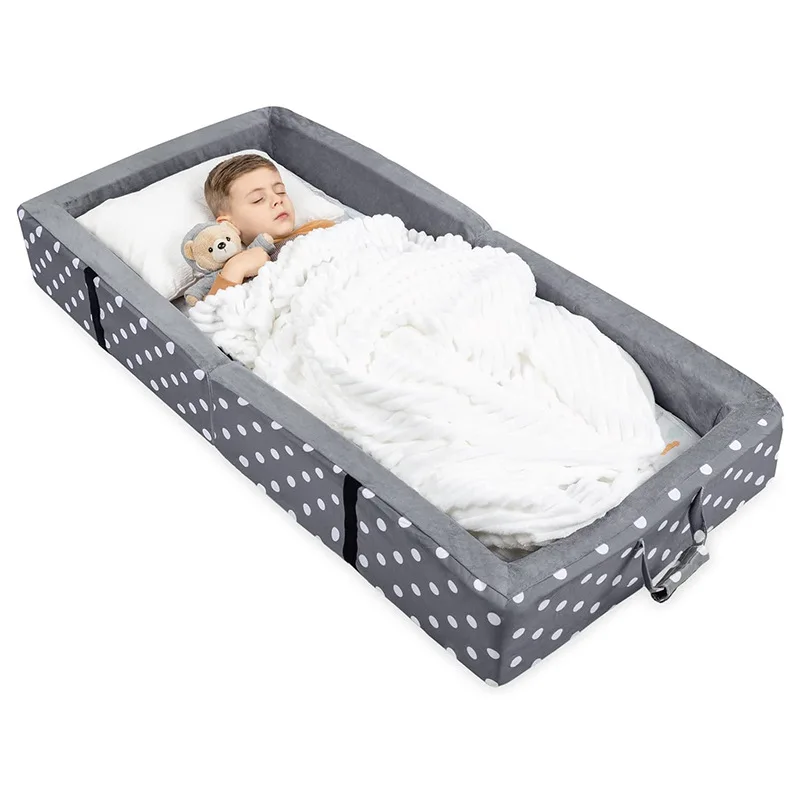 Customized box baby mattress Amazon new high-density sponge children's bed fence portable sponge mattress