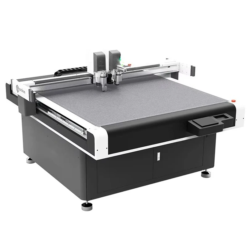 

1625 Digital Flatbed Cut Plotter Automatic Paper Cutter Oscillating Knife Cutting Machine for Cardboard Grey Board Carton Box