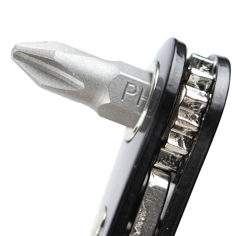 LAOA Mini Cacciavite A Cricchetto Set S2 Cacciaviti In Avanti e Retromarcia Strumento Multifunzione con Phillip Intaglio Torx Bit
