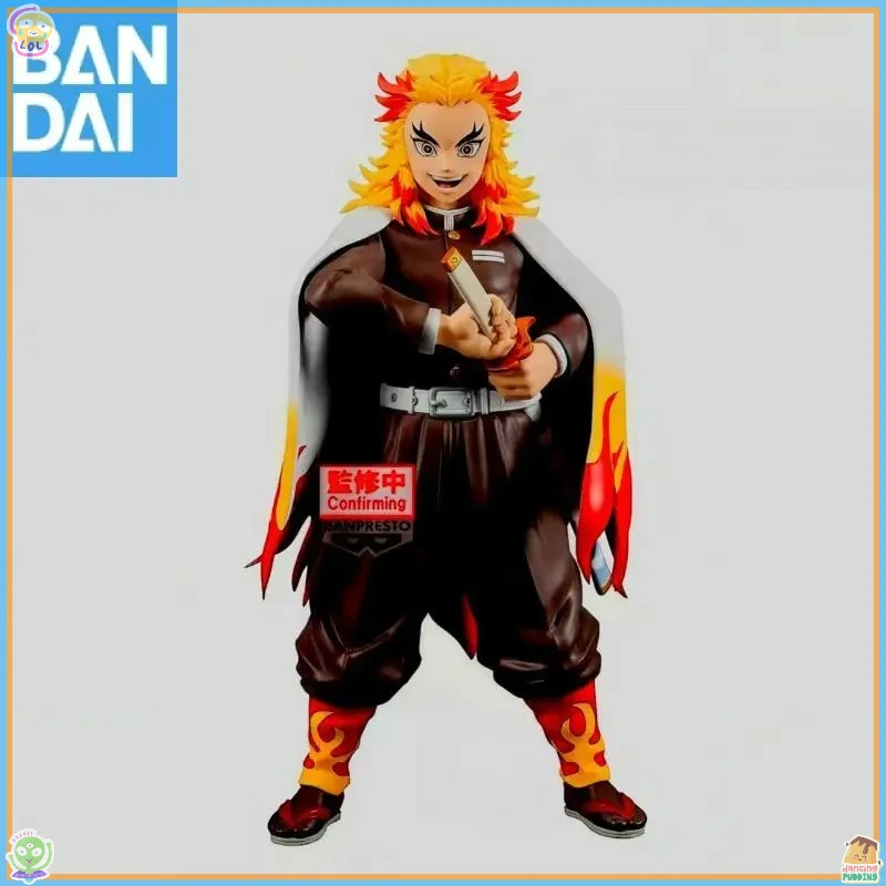 Genuine BANDAI BANPRESTO Kimetsu No Yaiba Grandista Rengoku Kyoujurou Action Figure Toy