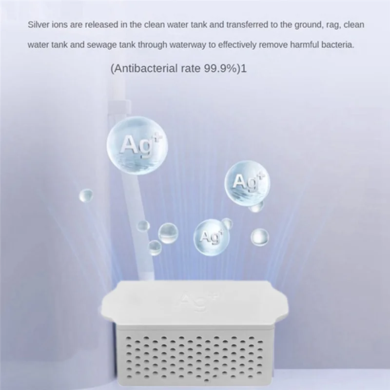 A61I For Narwal Freo X Ultra/J4 Robot Ag+ Sterilization Silver Module Water Tank Foam Filter Vacuum Cleaner Accessories