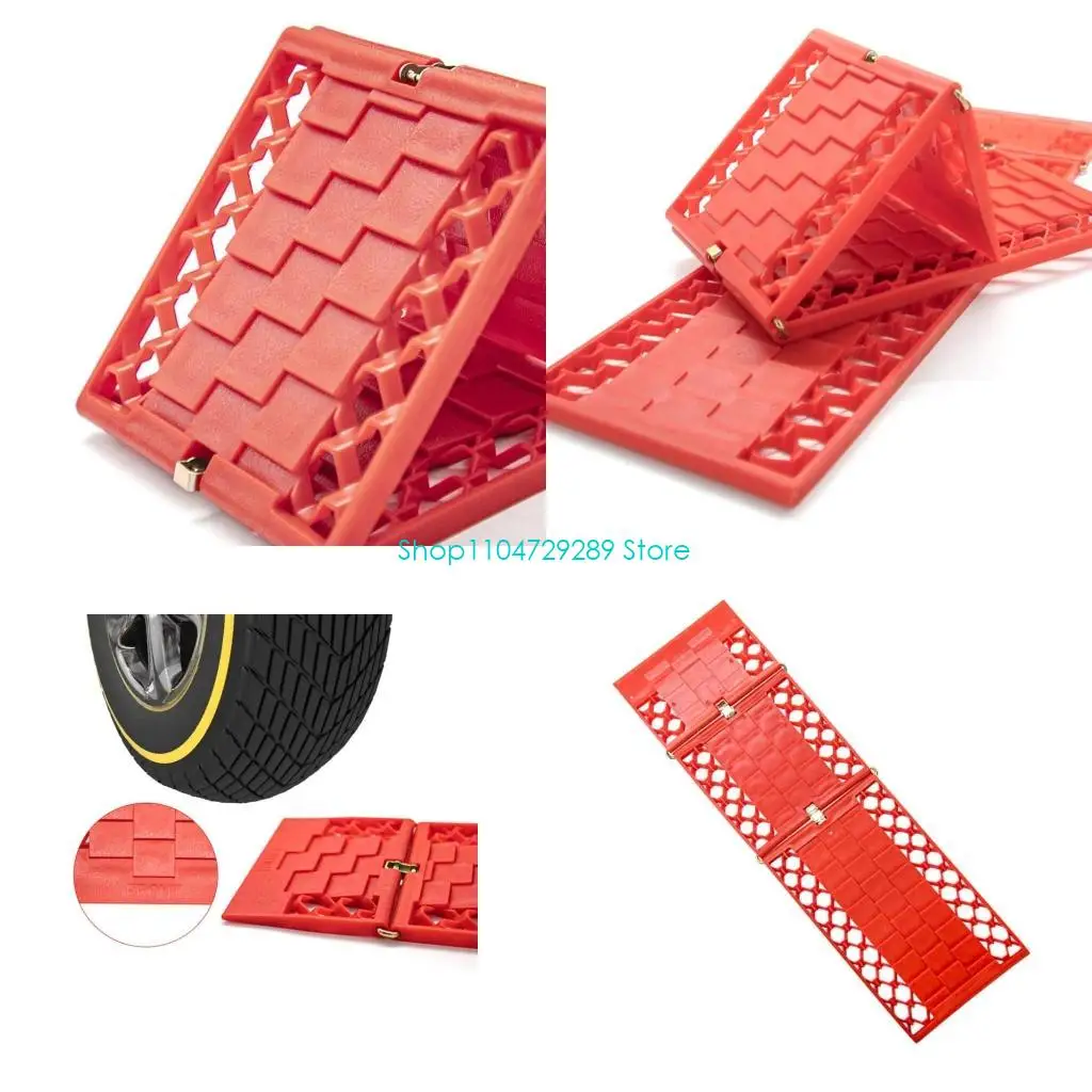 D8KE Reliable Tire Grip Aid Compact Traction Mat Escape Sticky Situations Durable