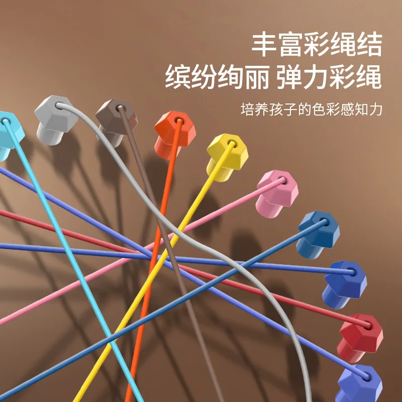 لعبة ألغاز تحدي التشابك، لعبة تعليمية للكشف عن العقدة للأطفال، تدريب المنطق، تعلم دعابة الدماغ، لعبة عائلية ليلية