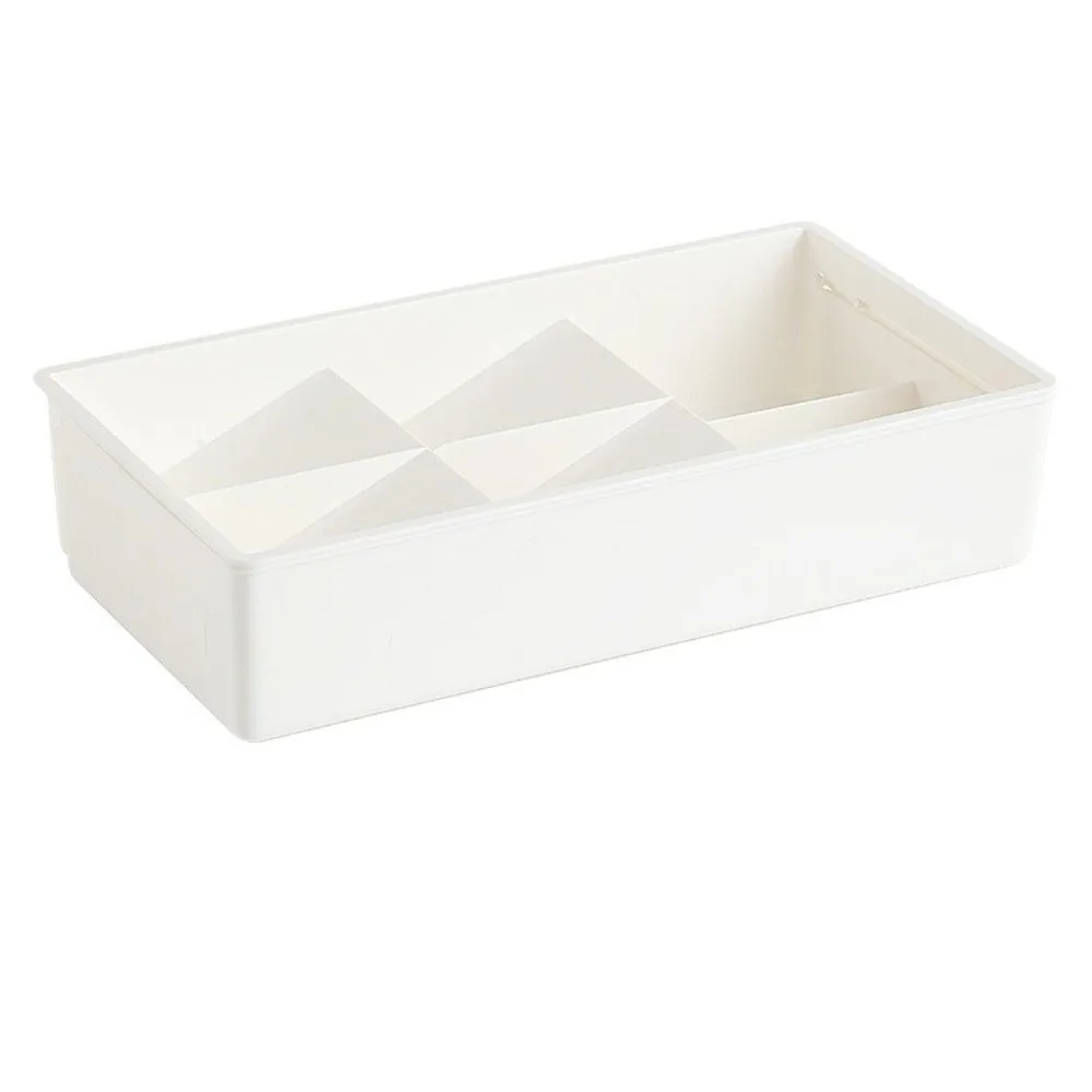 

New Scalable Drawer Storage Box Plastic with Partition Board Stationery Organizer Organize Storage Box Tableware Storage