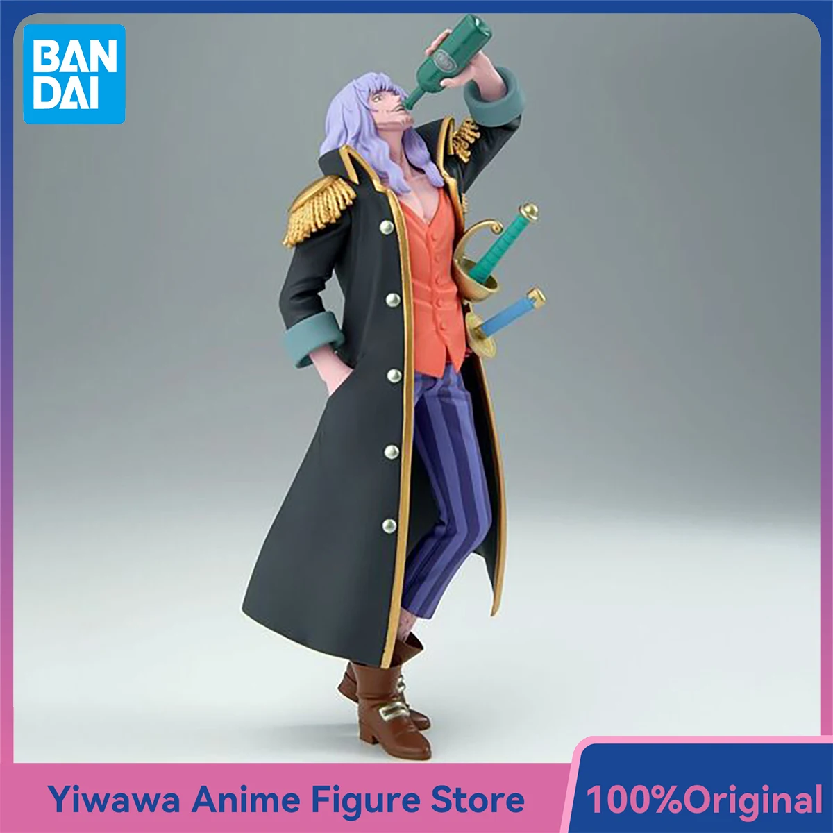 

Banpresto One Piece God Valley John Battle Record Collection Anime Figures Model Toy Original Ornament