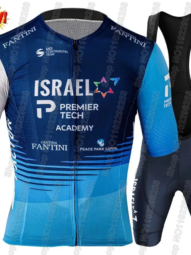 AliExpress Israel 2025 Team IPT Cycling Jersey Set Italy Spain France Tour Cycling Clothing Men Road Bike Shirts Suit Bicycle bib Shorts