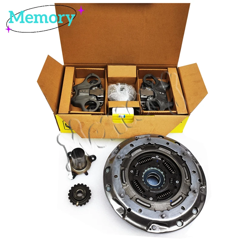 New 6DCT250 DPS6 Transmission Dual Clutch w Shift Fork Bearing Kit 514002110 602000800 For Ford Focus Fiesta EcoSport 602000899