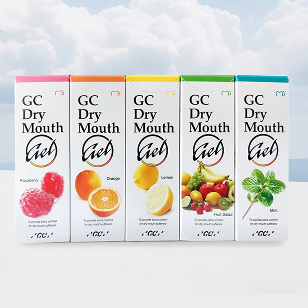 

40g/box Fuji GC Dry Mouth Relief Gel Adult Kids Oral Care Tongue Teeth Moisturizing Cream Dental Artificial Saliva Substitute