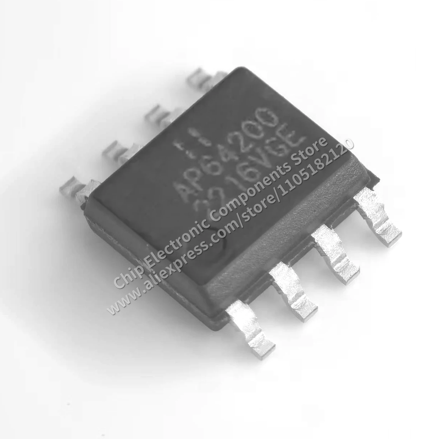 （5 PCS）Original IC AP64200SP-13 AP64200 2A Low IQ Synchronous Buck with Adjustable Frequency Chip SOP-8