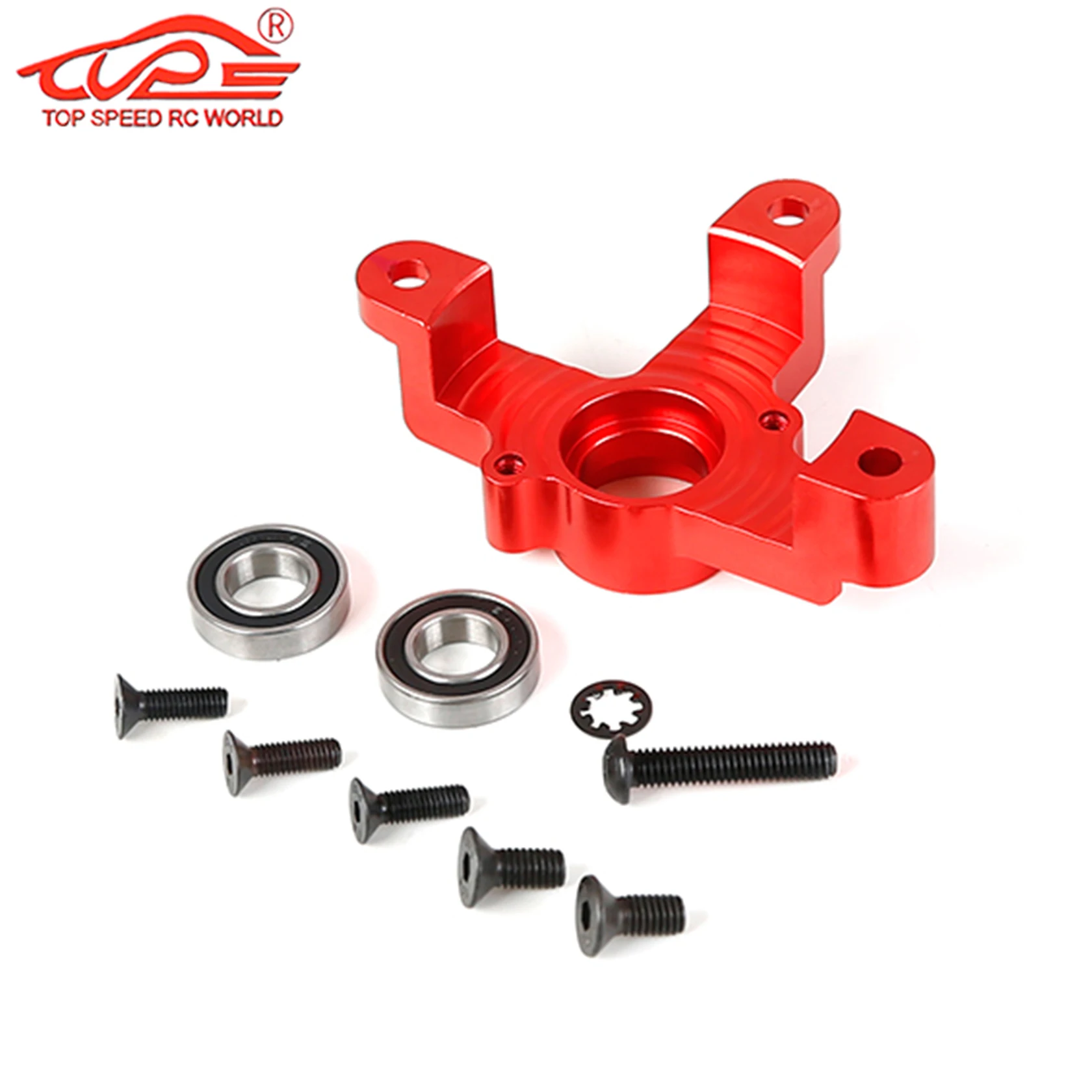 CNC Metal Clutch Bell Mount for 1/5 HPI Rofun King Motor Rovan Baja Engines Rc Car Parts