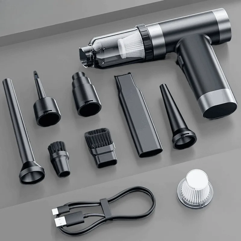 Car wireless mini vacuum cleaner Multifunctional household suction and suction integrated vacuum cleaner Super suction