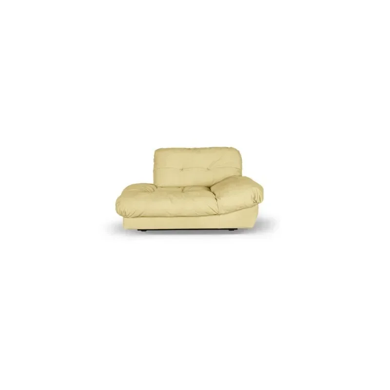 Minimalist cloud sofa full leather living room small apartment lazy sofa