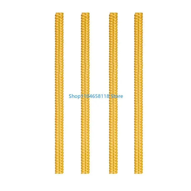 4 Pcs Resizer Gold Color Ring Size Adjuster Fit for Loose Ring Home DIY Ring