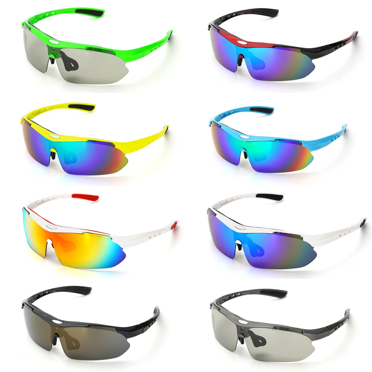 Polarized Cycling Sunglasses Outdoor Bicycle Sunglasses Men MTB Cycling Glasses Road Bike Glasses Photochromic Bicycle Glasses