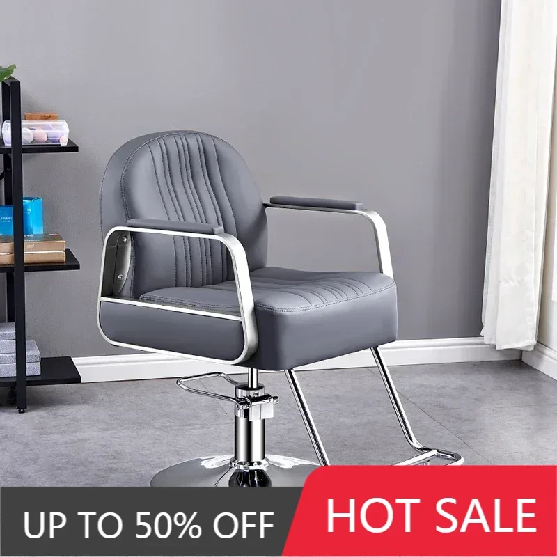 

Barber Chair Hydraulic Hairdressing Brow Chairs Siege Sofa Barbershop Gold Beauty Washing Hair Stylist Luxury Salon Furniture