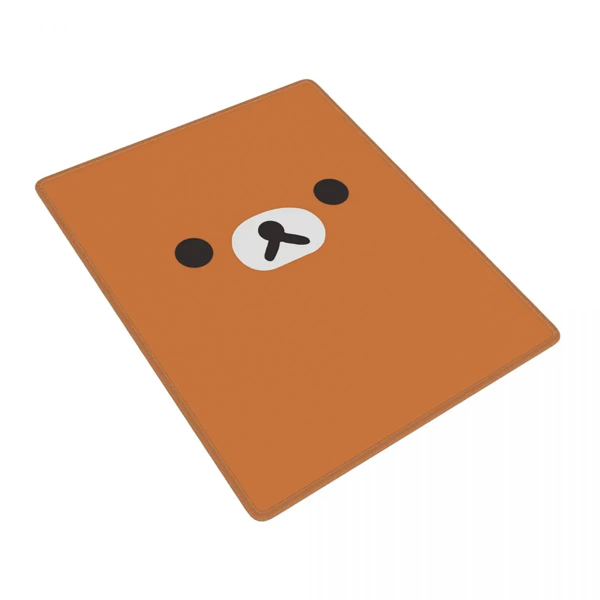 

Rilakkuma Bear Face Mouse Pad Gamer PC Laptop Mats Keyboard Carpet Computer Gaming Office Accessories Desk Mat 7x9 in 22x18 cm