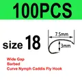 100 piezas tamaño 18