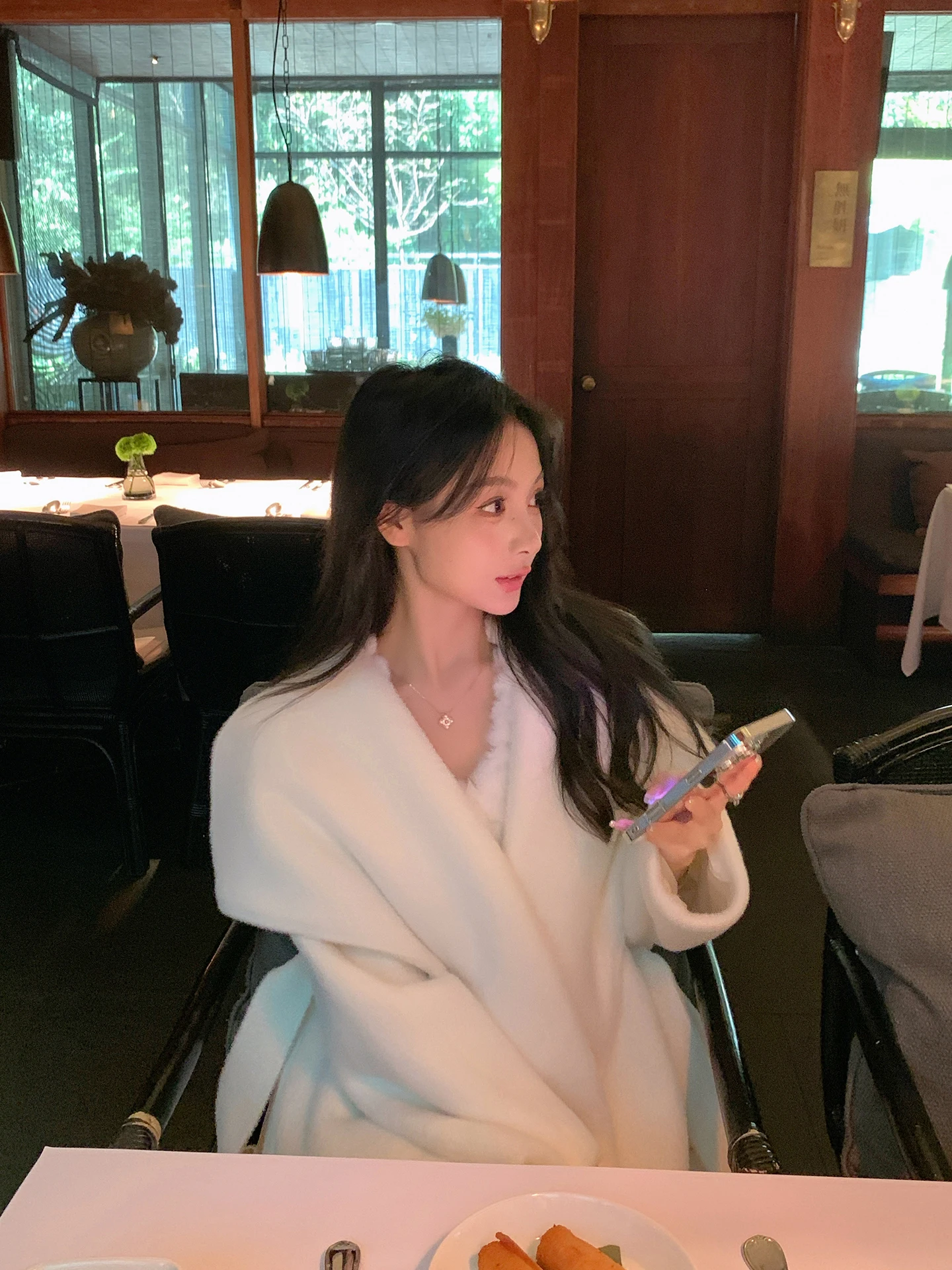 

Новинка: Женское шерстяное пальто в повседневном стиле с воротником из искусственного меха, приталенное, для осени и зимы