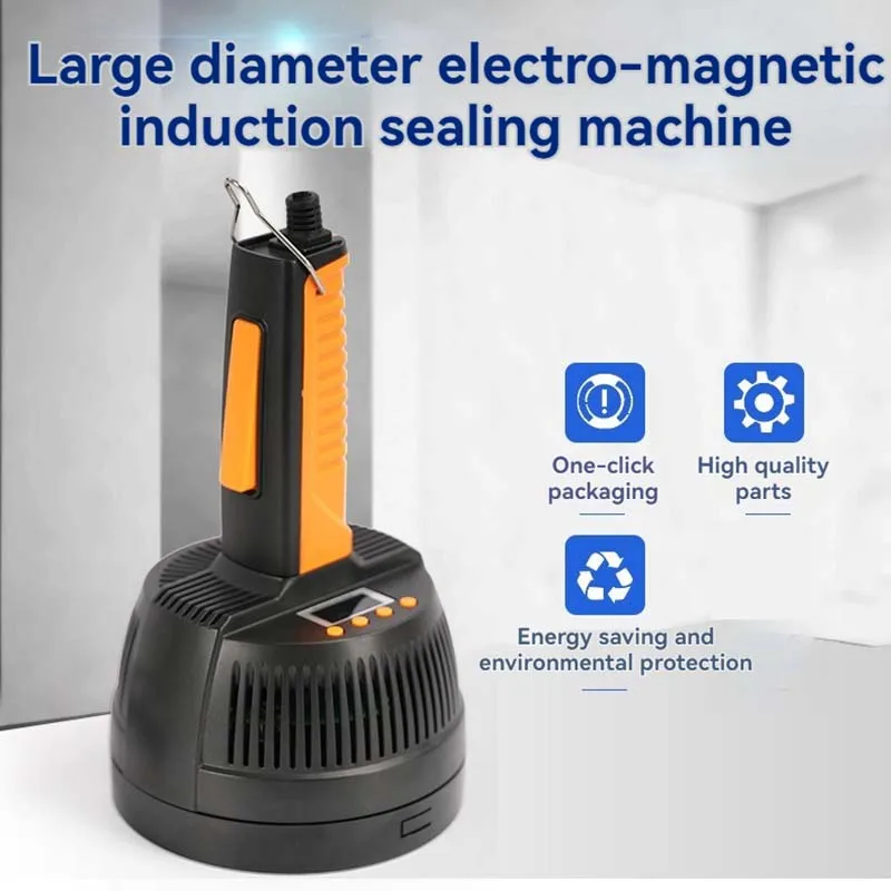 

Electromagnetic Induction Sealing Machine Large Diameter Plastic Barrel Bottle Cap Aluminum Film Aluminum Plastic Sealing Machin