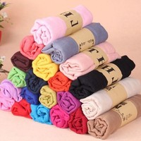 2024 New Women Cotton Linen Scarf Shawl Hijab Muslim Long Headscarf Scarves Solid Color Soft Female Foulard Beach Stoles Scarf