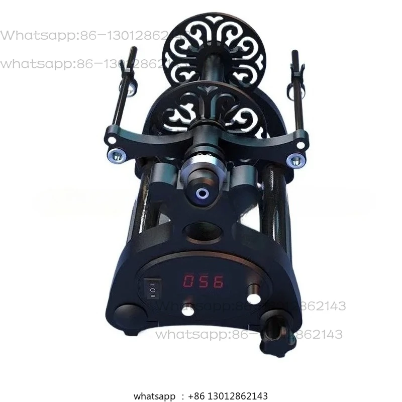 AC100-240v Household Digital Display Mini Electric Spinning Wheel, Wool Fibre Twisting, Forward And Reverse With Pedal