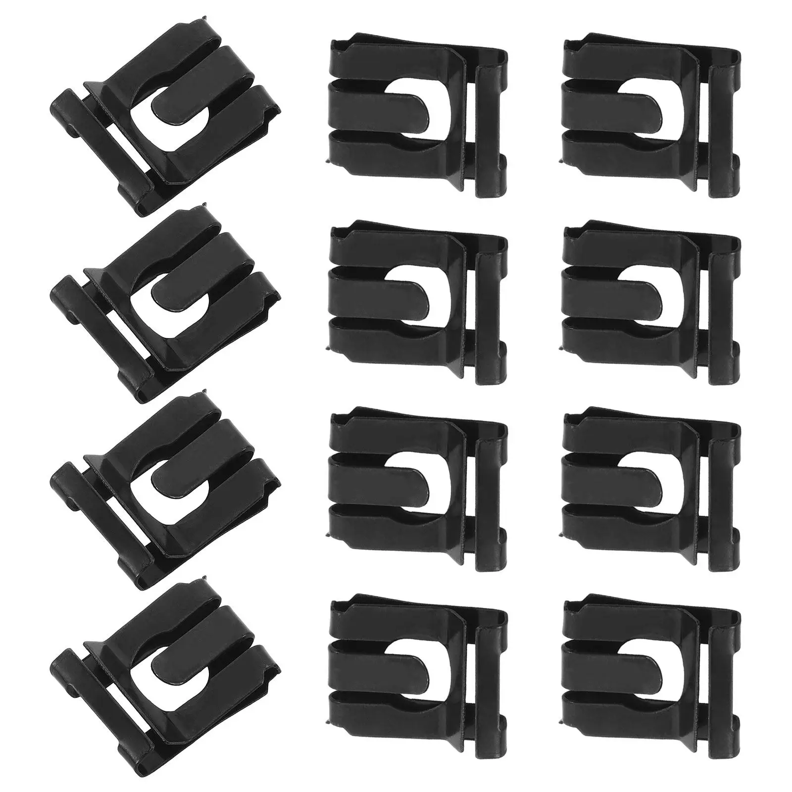 30Pcs M10 Gas Lift Cylinder Retainer Clips Chair Anti-Loosening Pneumatic Cylinder Repair Replacement Heavy Duty Clamp