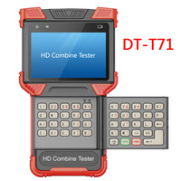 Free Professional CCTV TESTER Monitor H.264/ H.265/ 4K 1080P IP Analog Camera Tester 4.0 Inch HD Combine Tester DT-T70/T71